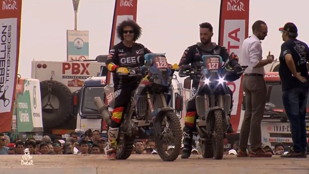 LIVE - Start podium / Podio de salida / Podium depart - Dakar 2019