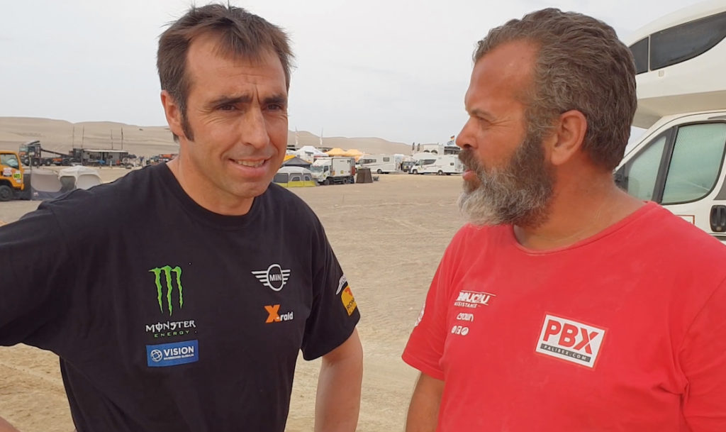 Nani Roma-Juan López-PBX Dakar Team