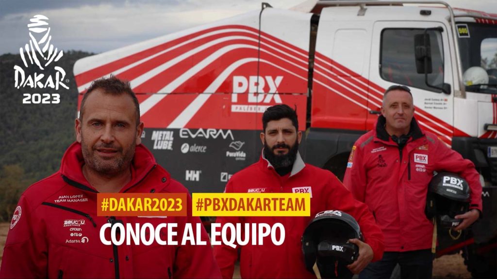 Jordi Celma - Xavier Moureau - Claudio Gianformaggio - PBX dakar Team